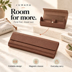 Jumaha Foldable Charging Case — 2000mAh for Smart Glasses