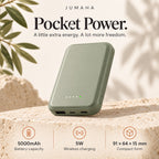 Jumaha Pocket Power — 5000mAh Magnetic Power Bank