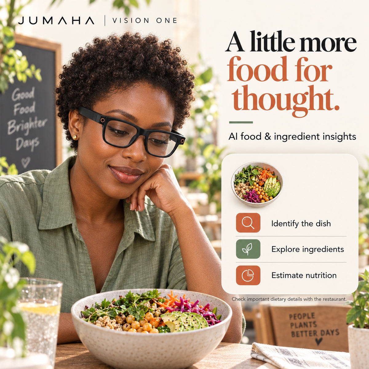 Jumaha Vision One — AI Smart Glasses