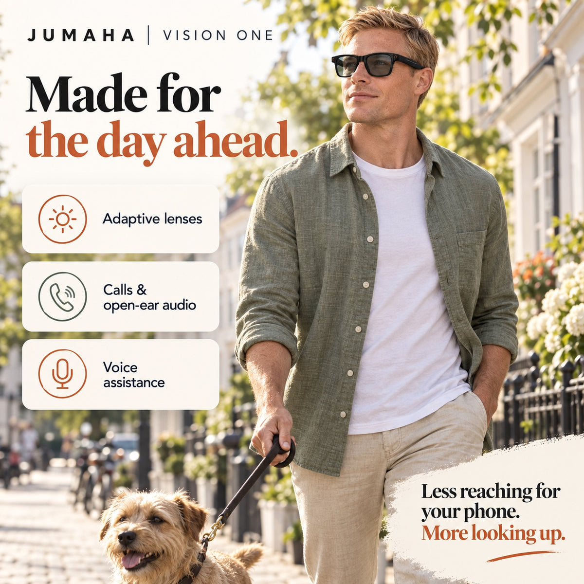 Jumaha Vision One — AI Smart Glasses