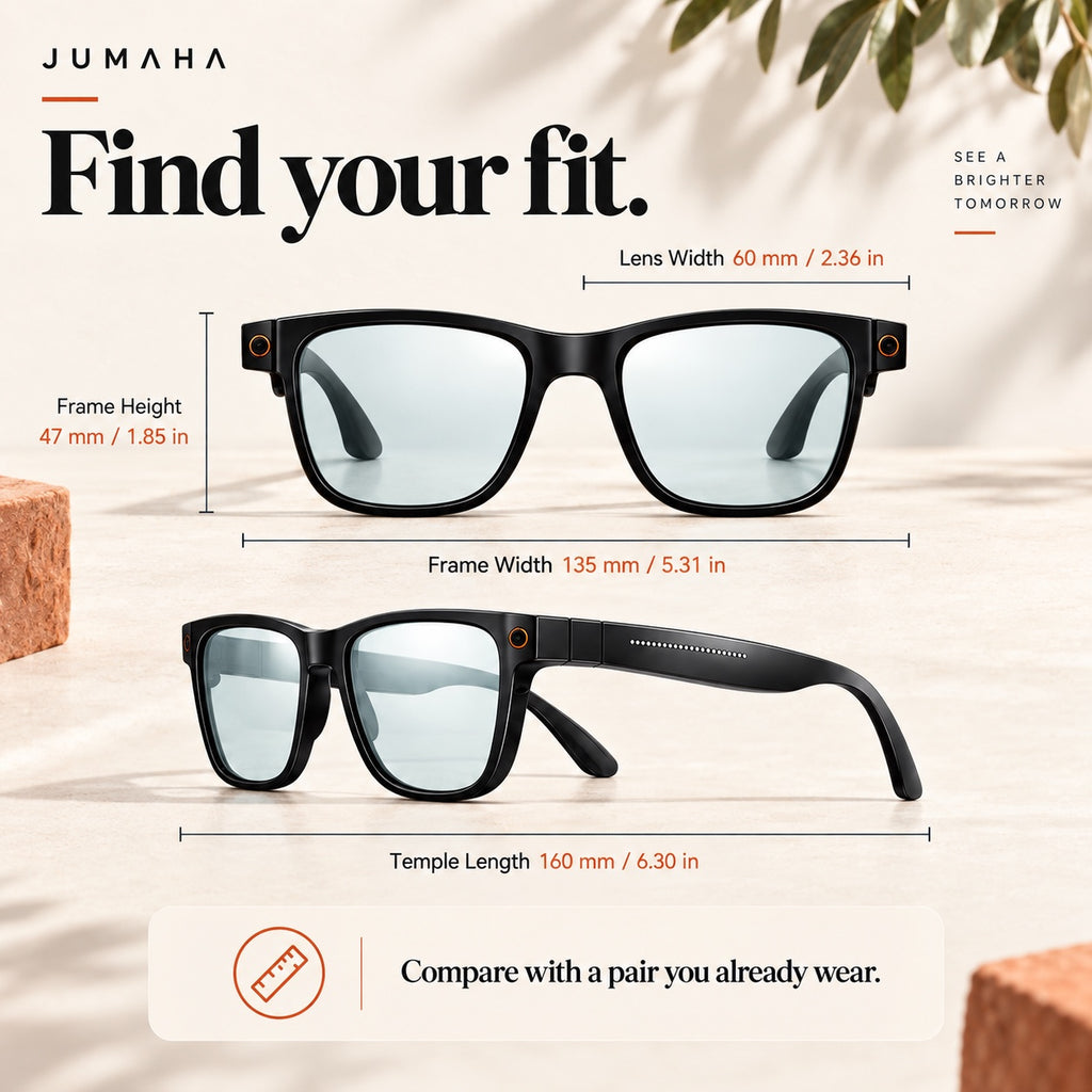 Jumaha Vision One — AI Smart Glasses